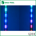 dmx DC12V 3d LED luz de meteoros / dmx LED tubos verticales 3d